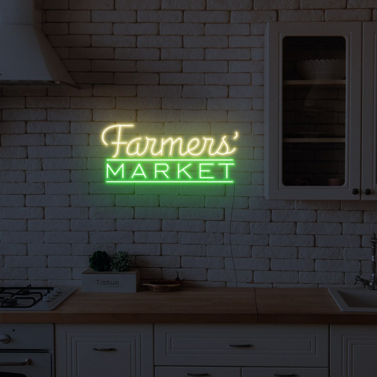 Farmers Market Led Neon Sign Wall Art | Shineneon