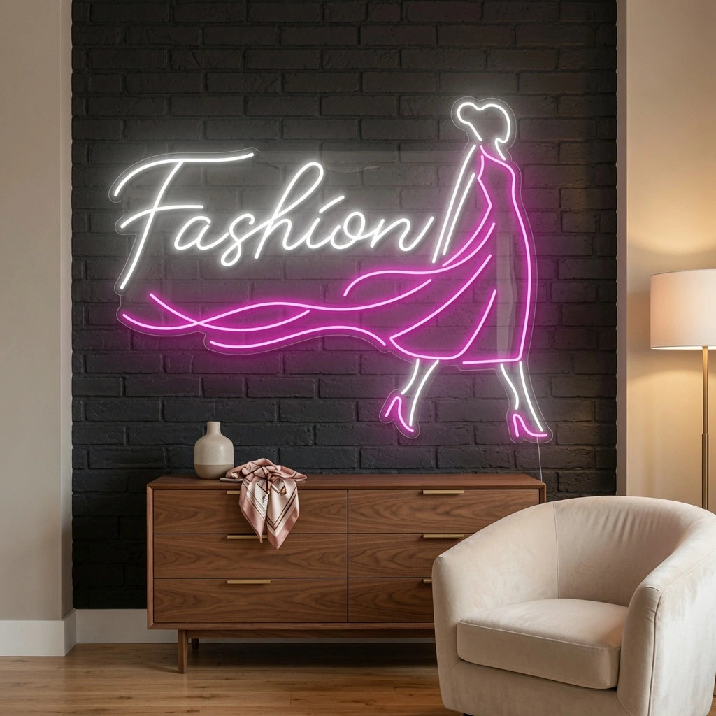 Fashion LED Neon Sign - 03 Real Lifestyle Scene