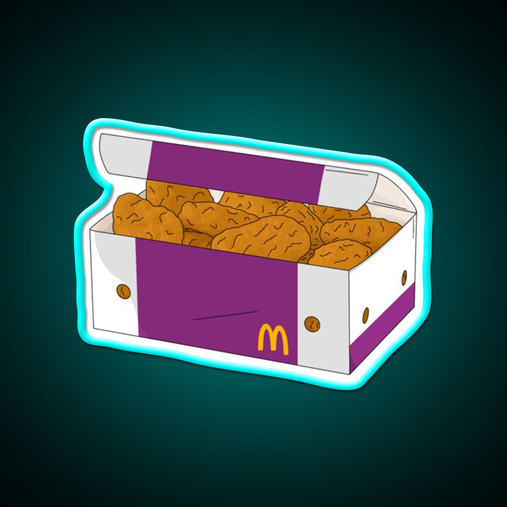 Fast Food Design Fast Food Led Neon Sign For Burger Place Rgb Color