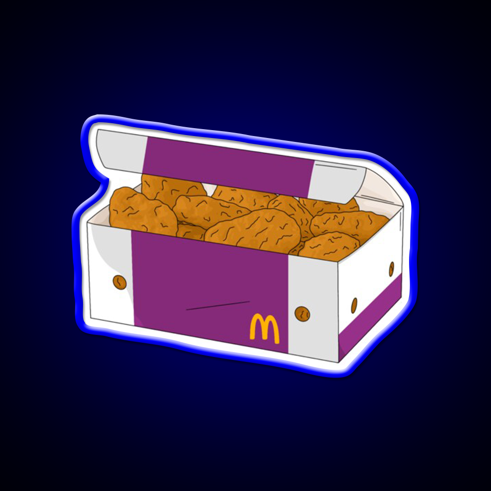 Fast Food Design Fast Food Led Neon Sign For Burger Place Rgb Color