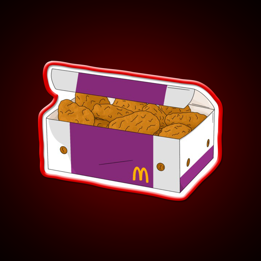 Fast Food Design Fast Food Led Neon Sign For Burger Place Rgb Color