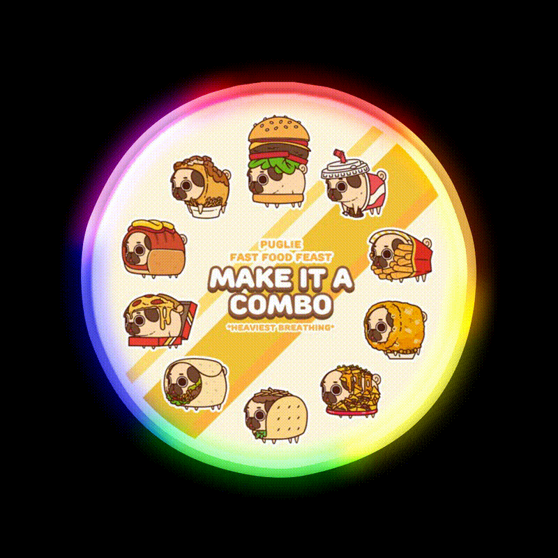 Fast Food Feast Fast Food Led Neon Sign For Burger Place Rgb Color