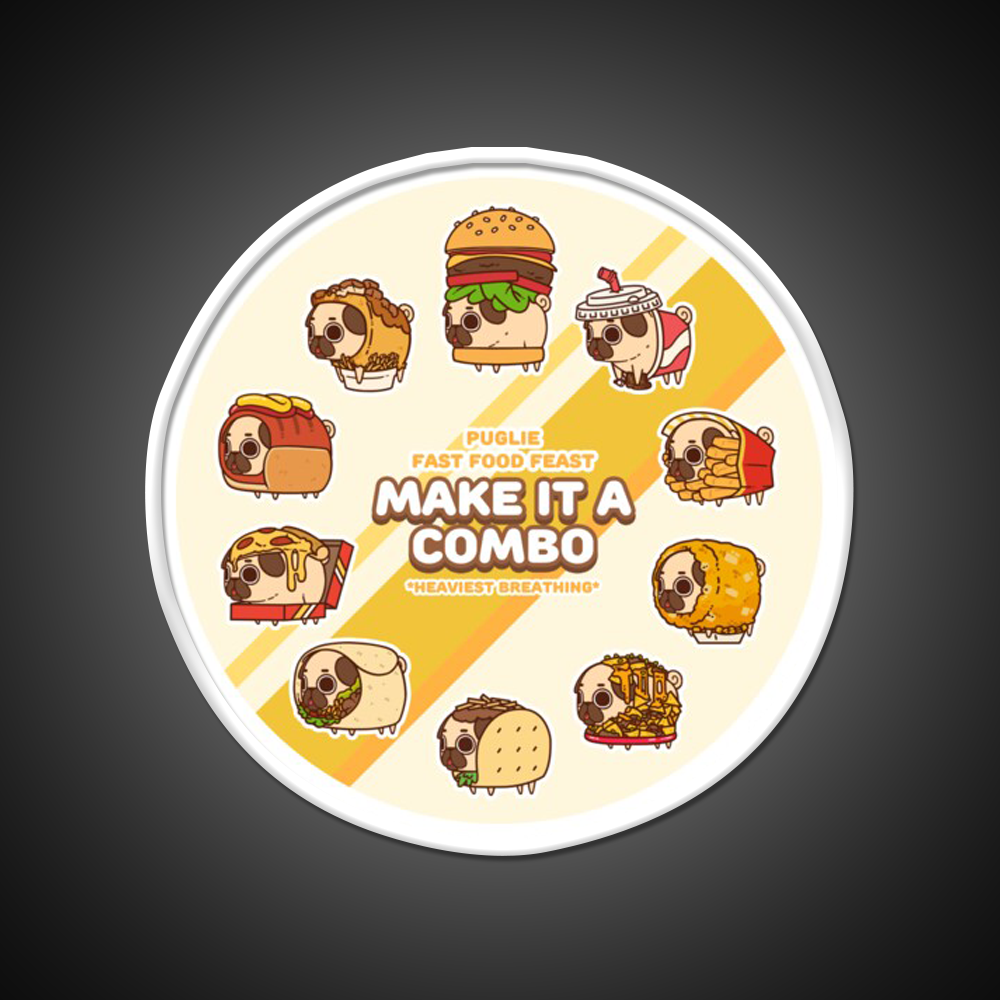 Fast Food Feast Fast Food Led Neon Sign For Burger Place Rgb Color