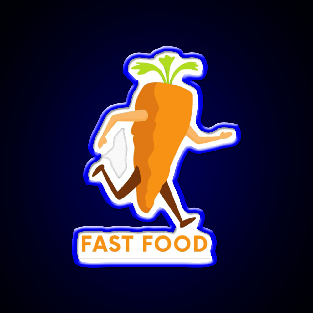 Fast Food Led Neon Sign For Burger Place Neon Sign Rgb Color - Shineneon