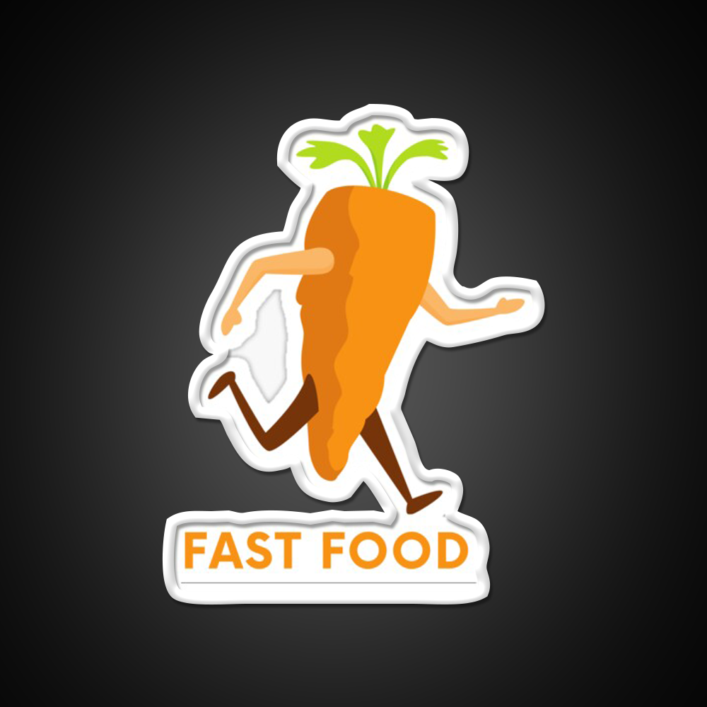 Fast Food Led Neon Sign For Burger Place Neon Sign Rgb Color