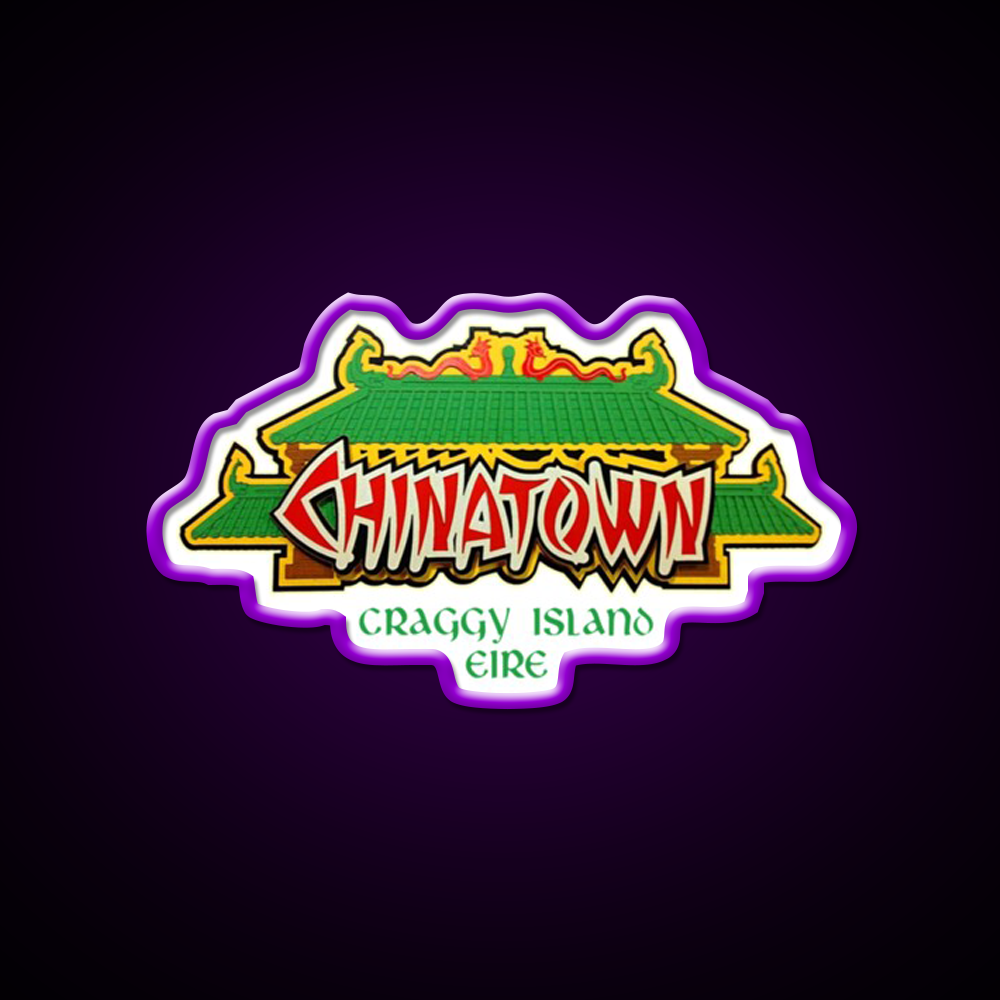 Father Ted Chinatown Craggy Island Asian Cultural Led Neon Sign Wall Art Rgb Color - LED neon sign view 9