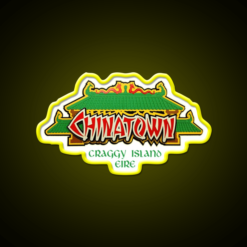 Father Ted Chinatown Craggy Island Asian Cultural Led Neon Sign Wall Art Rgb Color - Shineneon