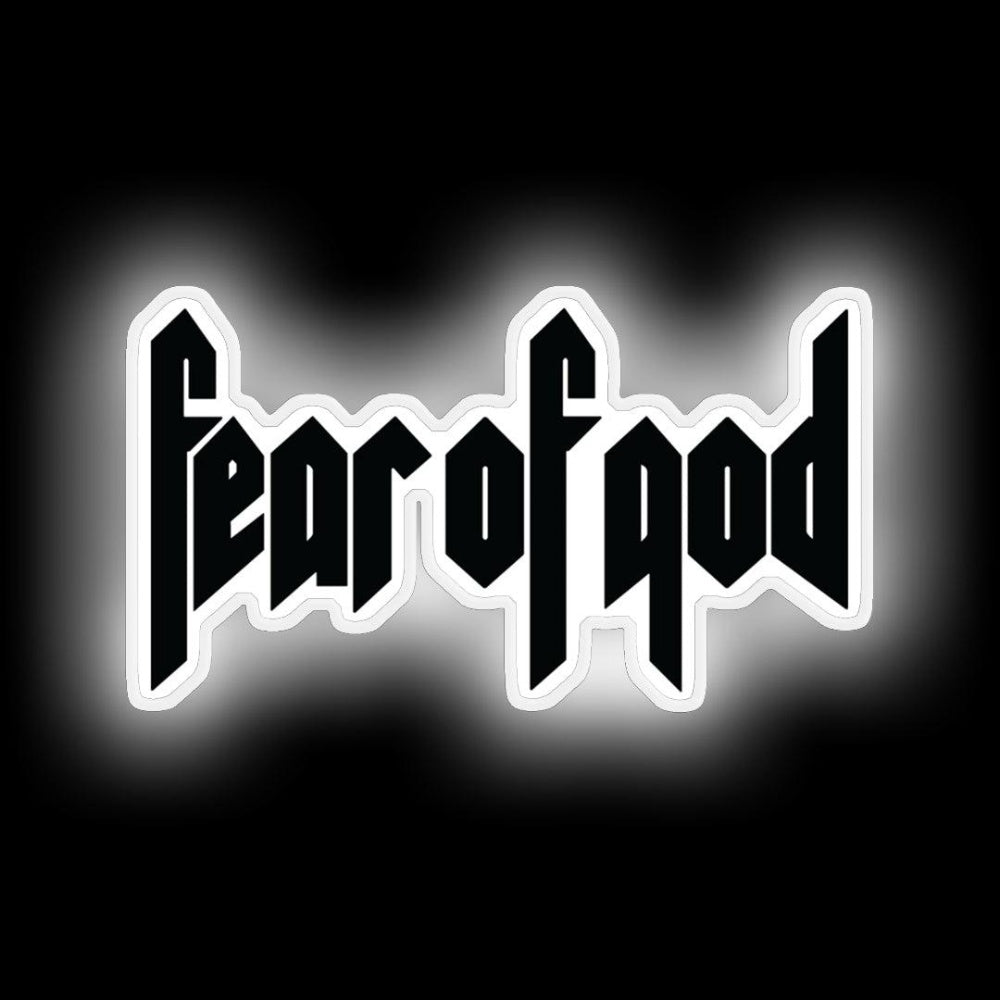 Fear Of God Neon Sign - Shineneon