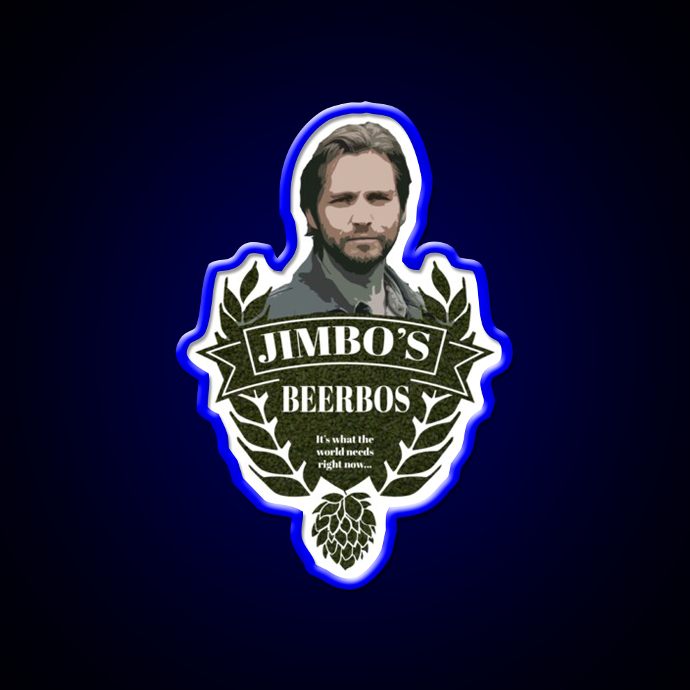Fear The Walking Dead Jimbos Beerbos Aaron Beer Bar Decor Led Neon Sign Rgb Color - LED neon sign view 5