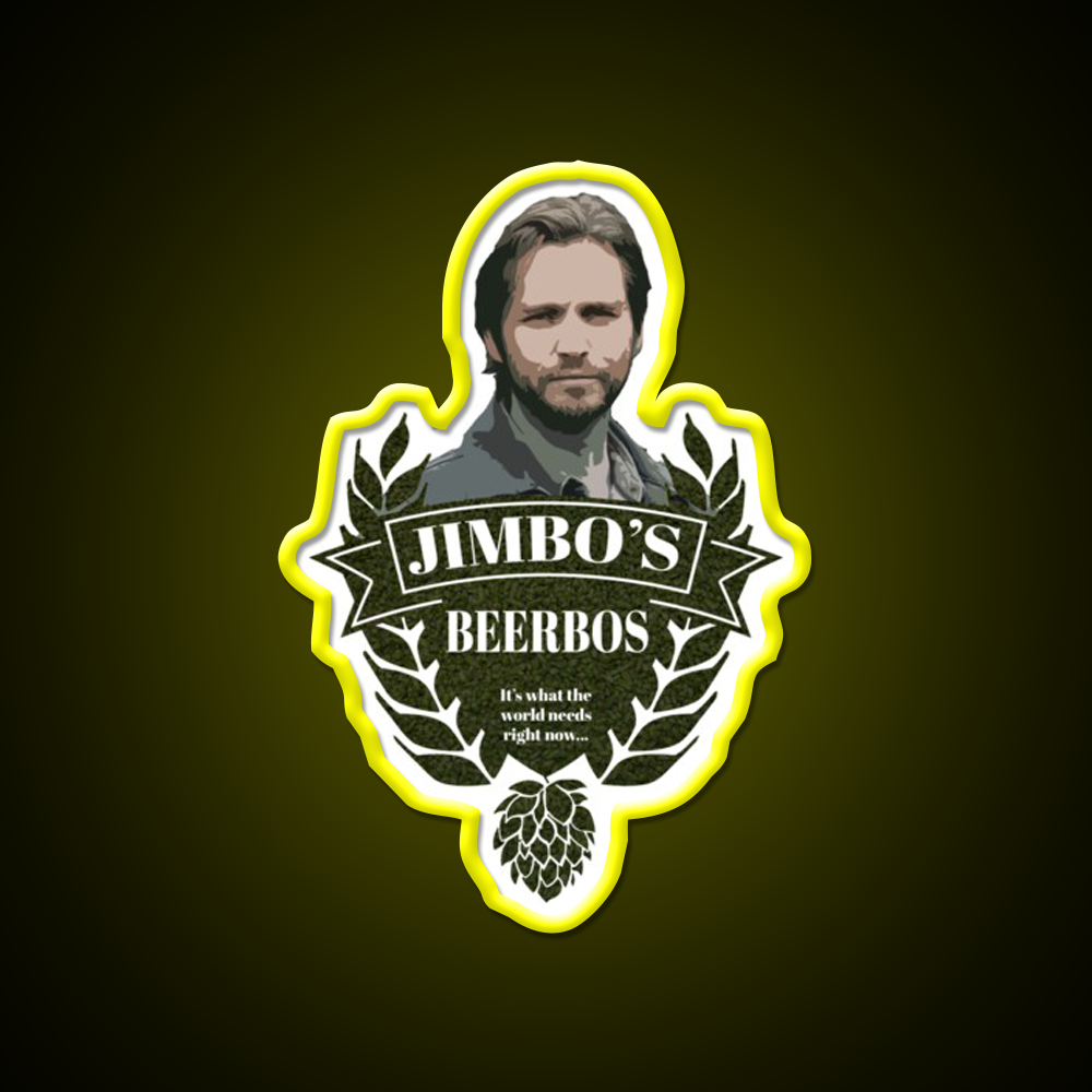 Fear The Walking Dead Jimbos Beerbos Aaron Beer Bar Decor Led Neon Sign Rgb Color - LED neon sign view 7