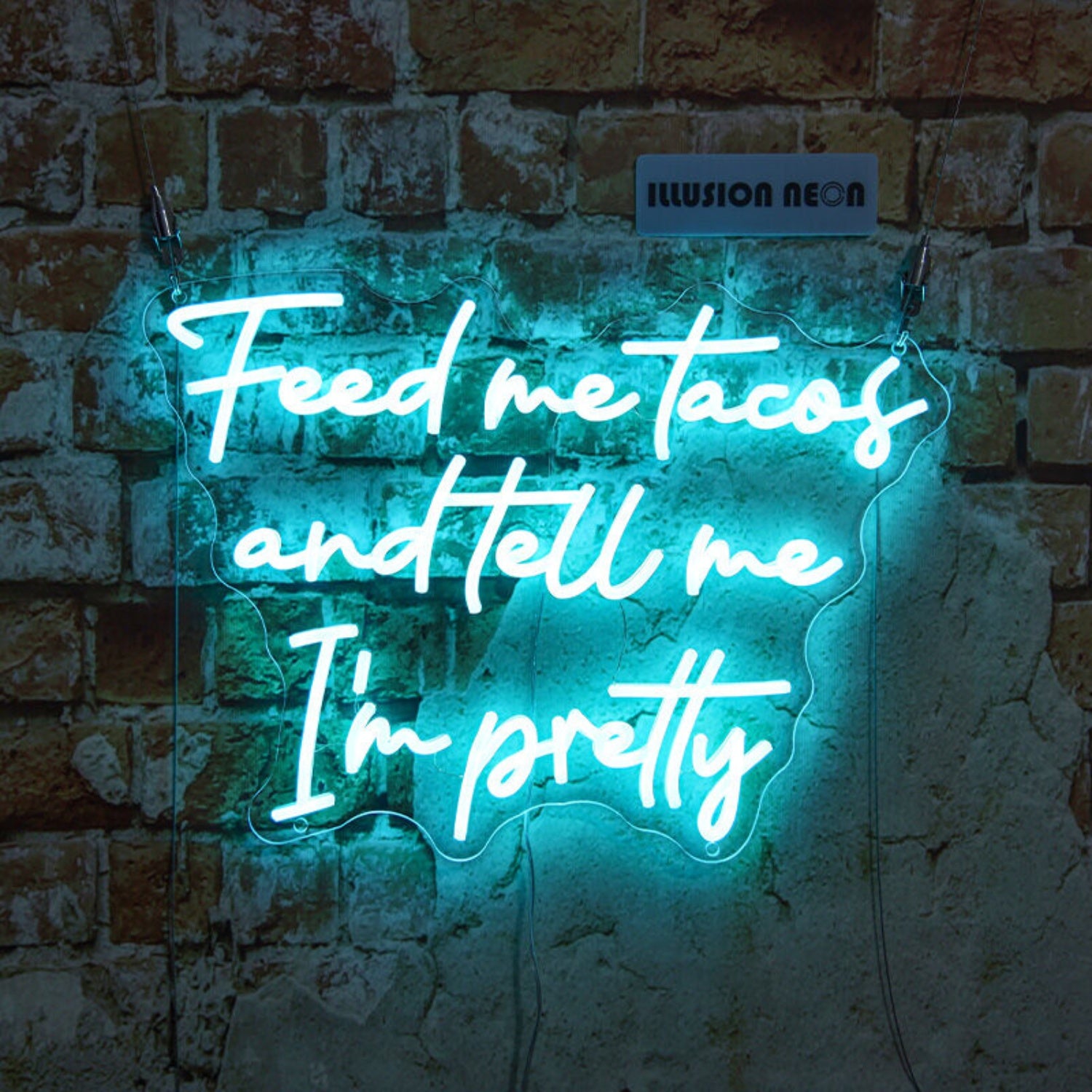 Feed Me Tacos And Tell Me Im Pretty Led Neon Sign For Dining Areas | Shineneon