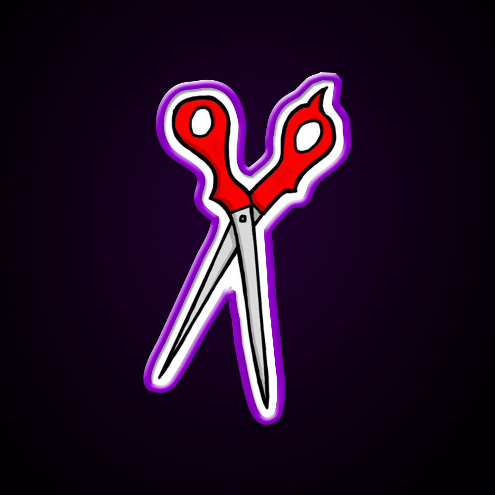 Feeling Snippy Barber Shop Haircut Led Neon Sign - LED neon sign view 9