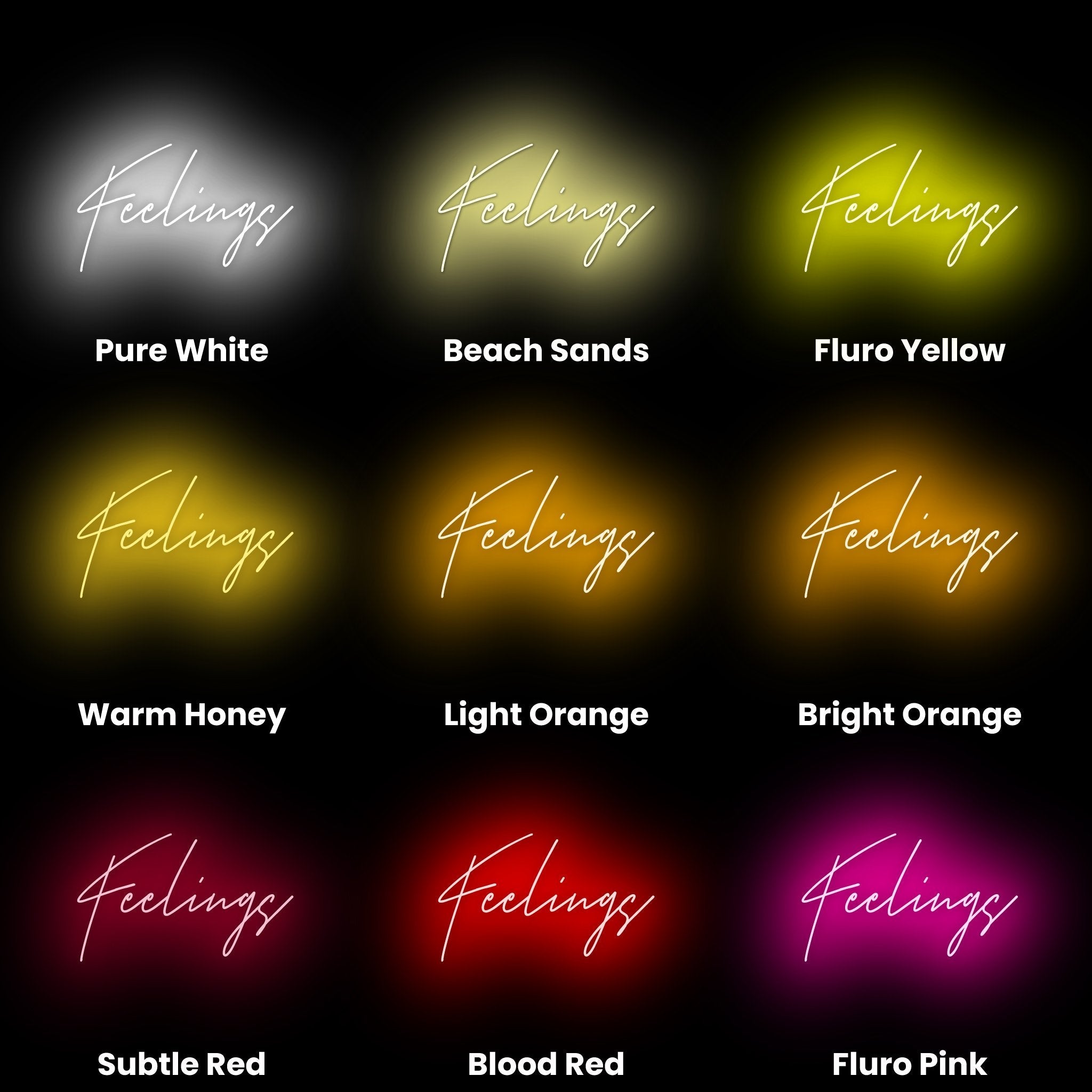 Feelings Led Neon Sign | Shineneon