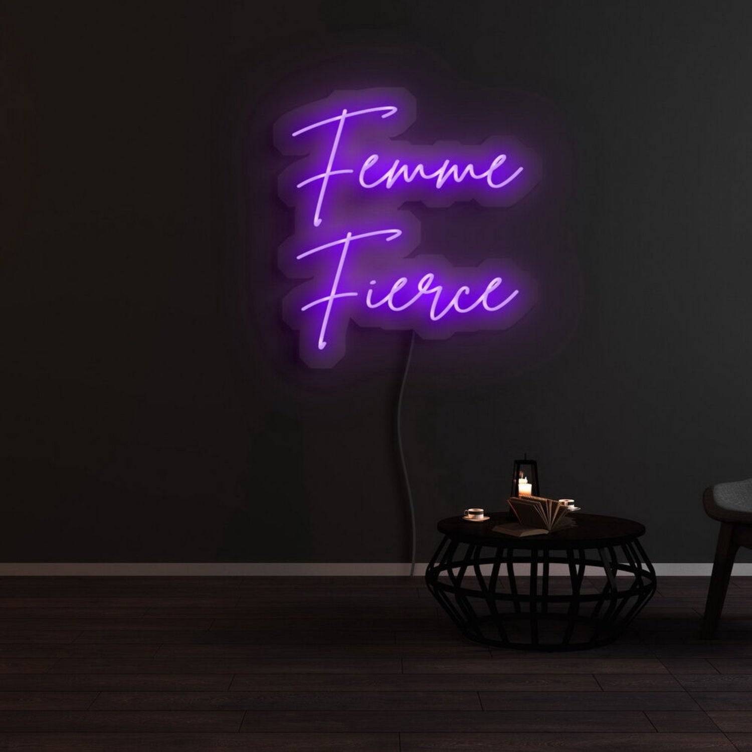 Femme Fierce Led Neon Sign - Shineneon