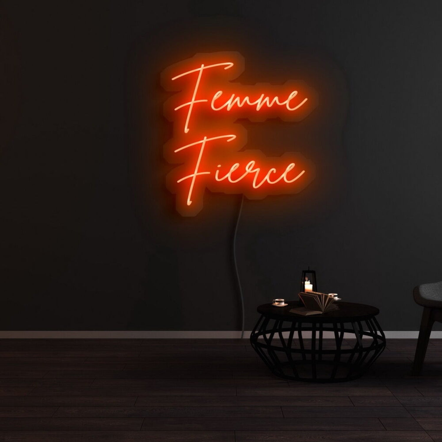 Femme Fierce Led Neon Sign - Shineneon