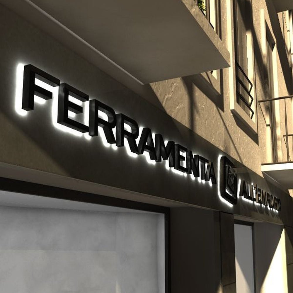 Ferramenta Allegrino 3D Backlit Channel Letters Led Light Sign - Shineneon