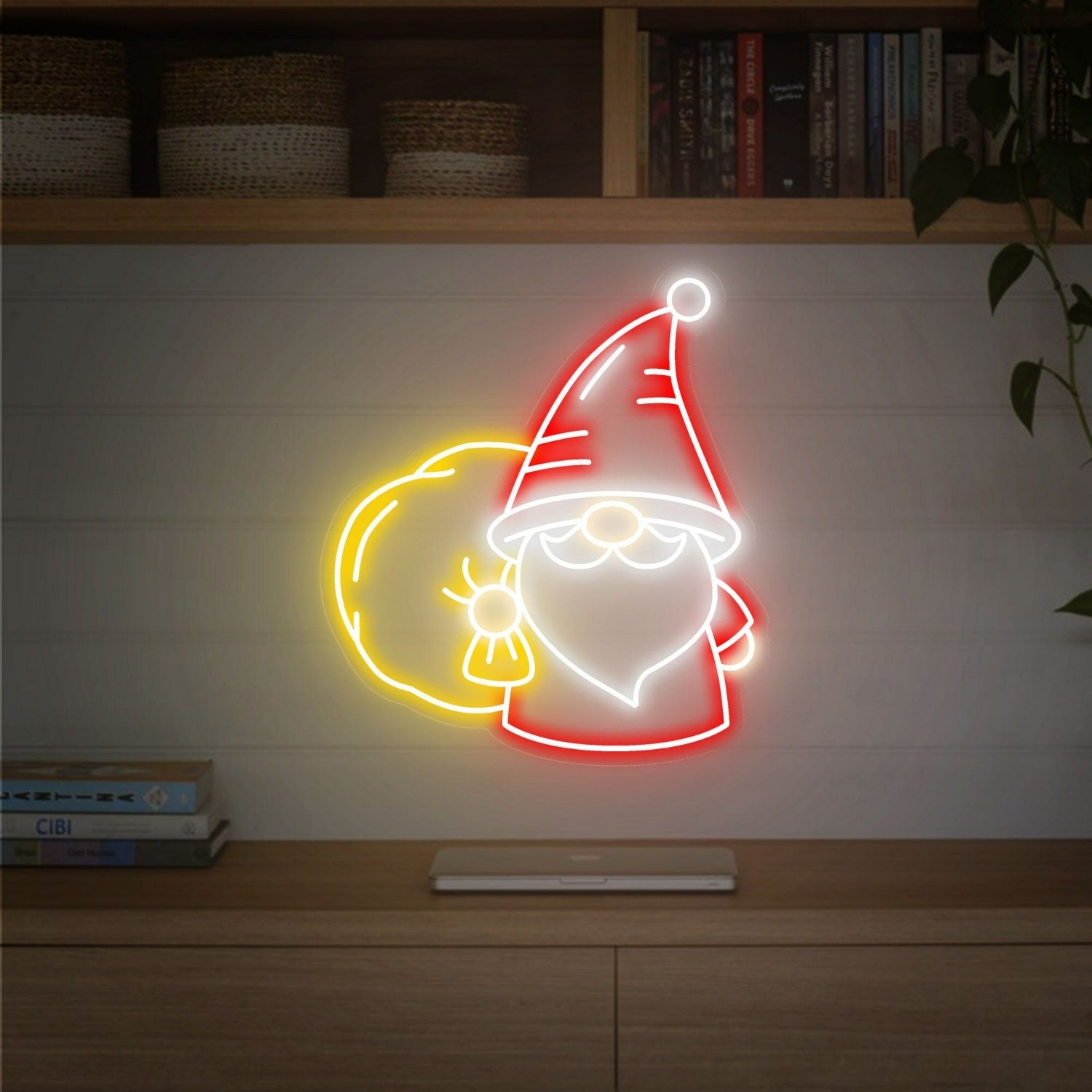 Festive Season Versatile Light Up Santa Claus Led Neon Sign | Shineneon
