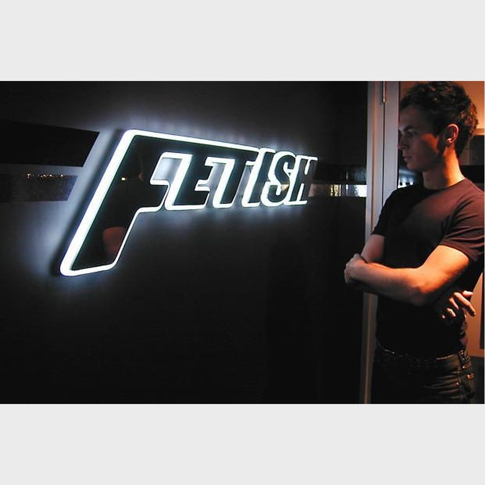 Fetish 3D Backlit Channel Letters Led Light Sign