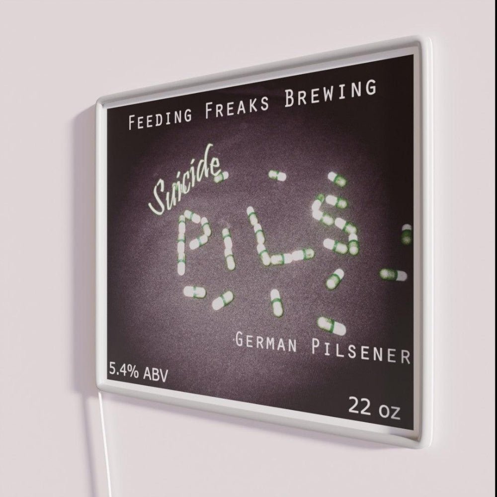 Ffb Suicide Pils Rgb Led Neon Sign - Shineneon