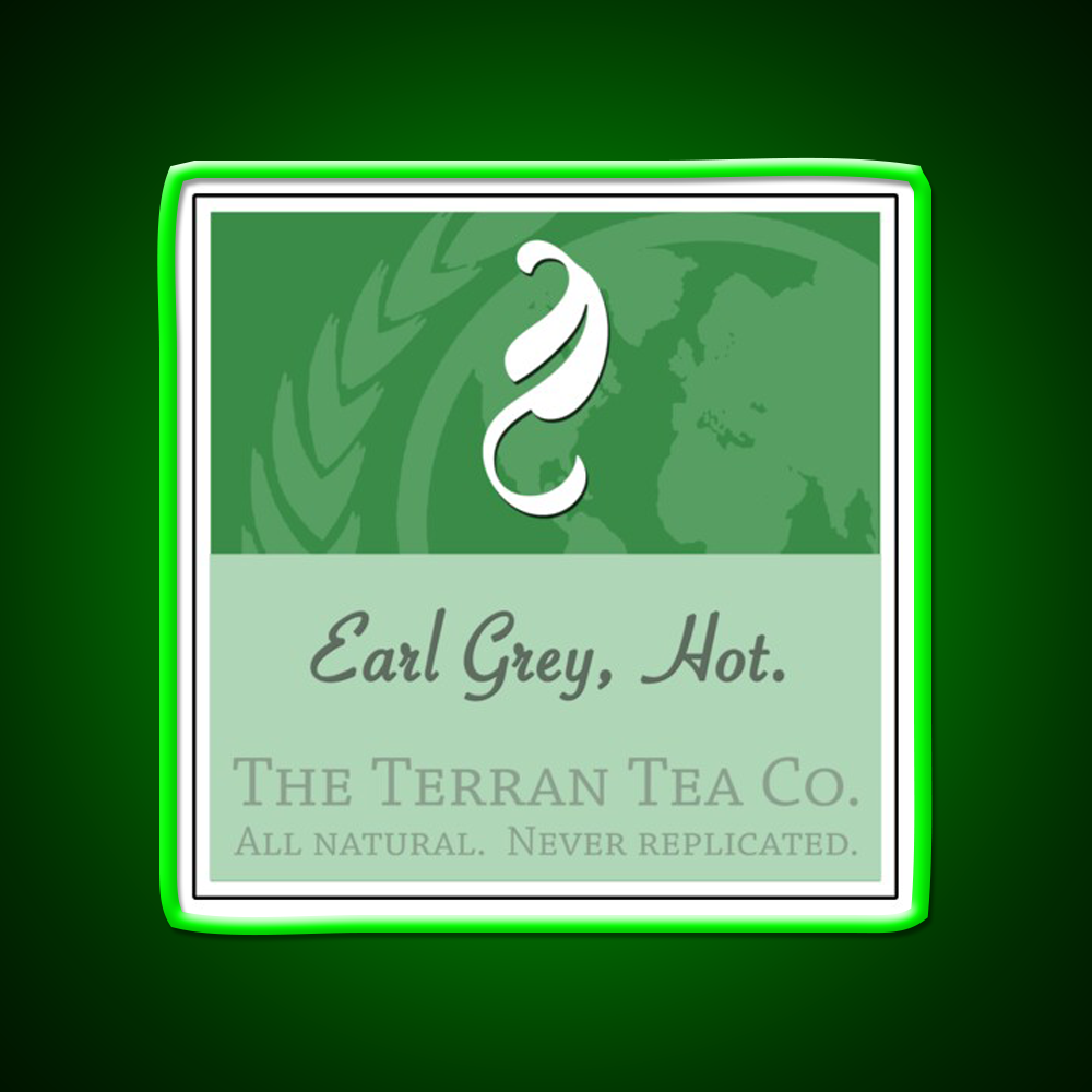 Fictional Brew Earl Grey Hot Beer Bar Decor Led Neon Sign Rgb Color - LED neon sign view 8