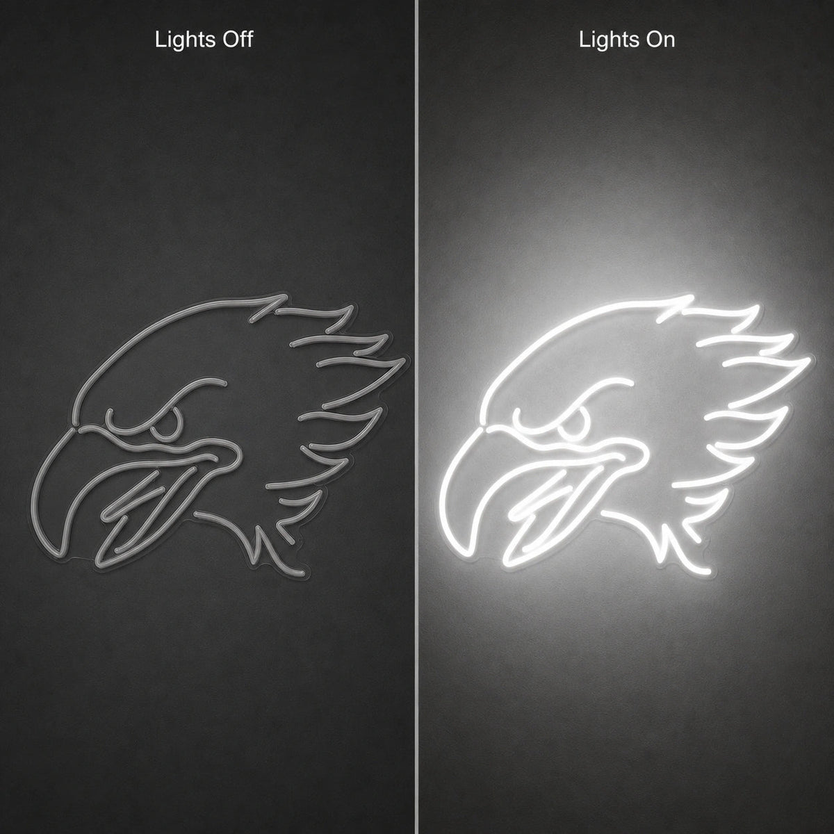 Fierce Eagle LED Neon Sign Garage Neon Sign - Shineneon