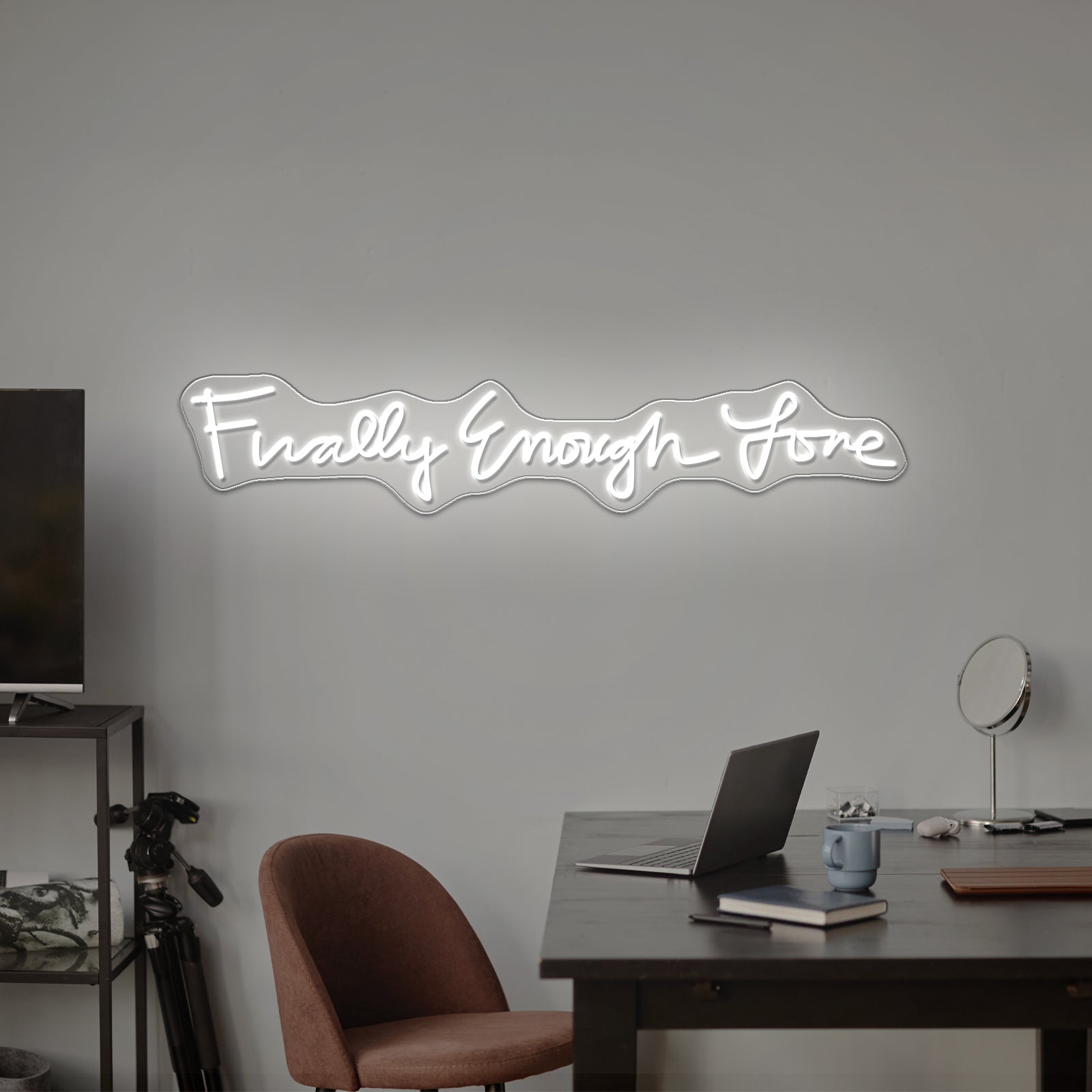 Finally Enough Love Led Light Sign - Shineneon
