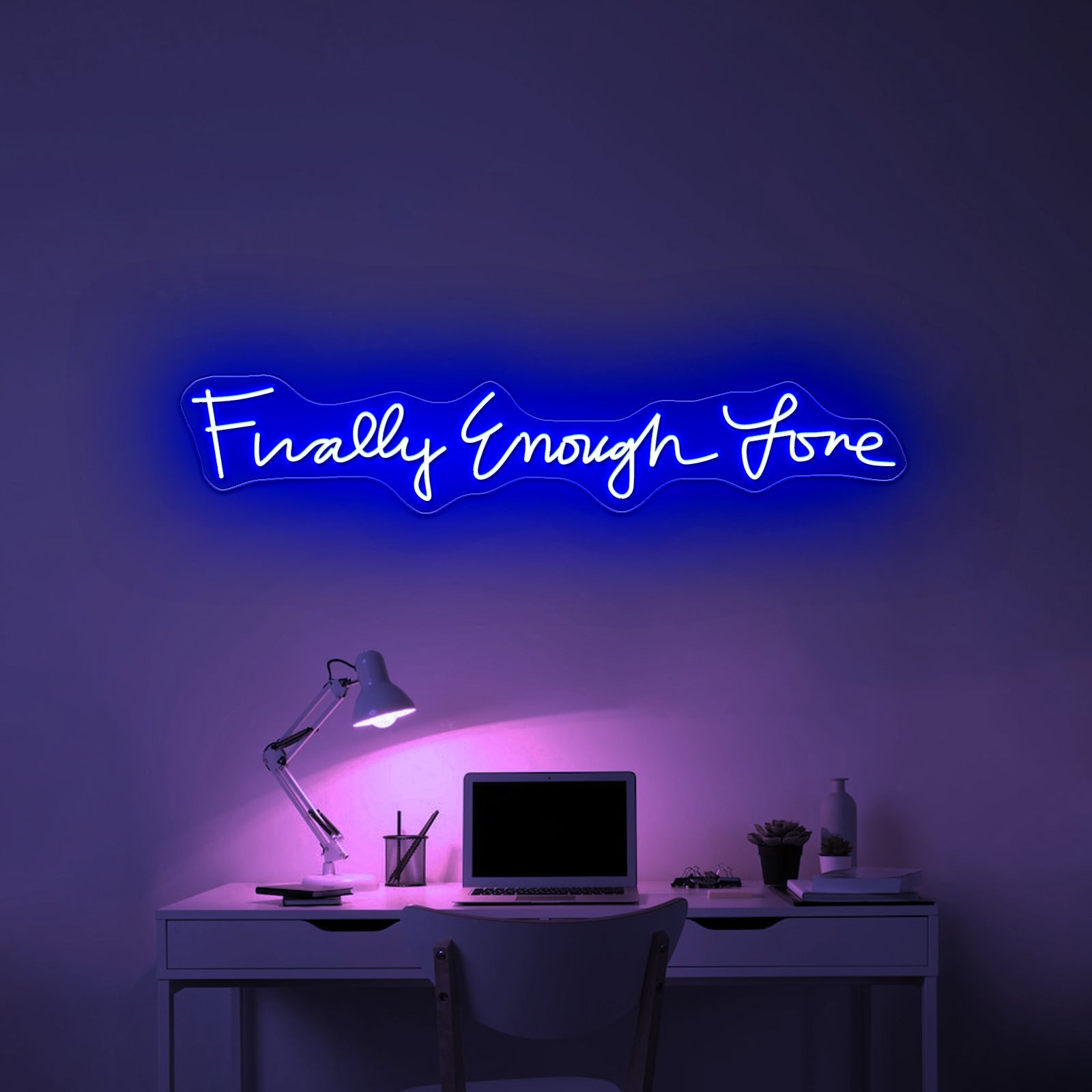 Finally Enough Love Led Light Sign - Shineneon