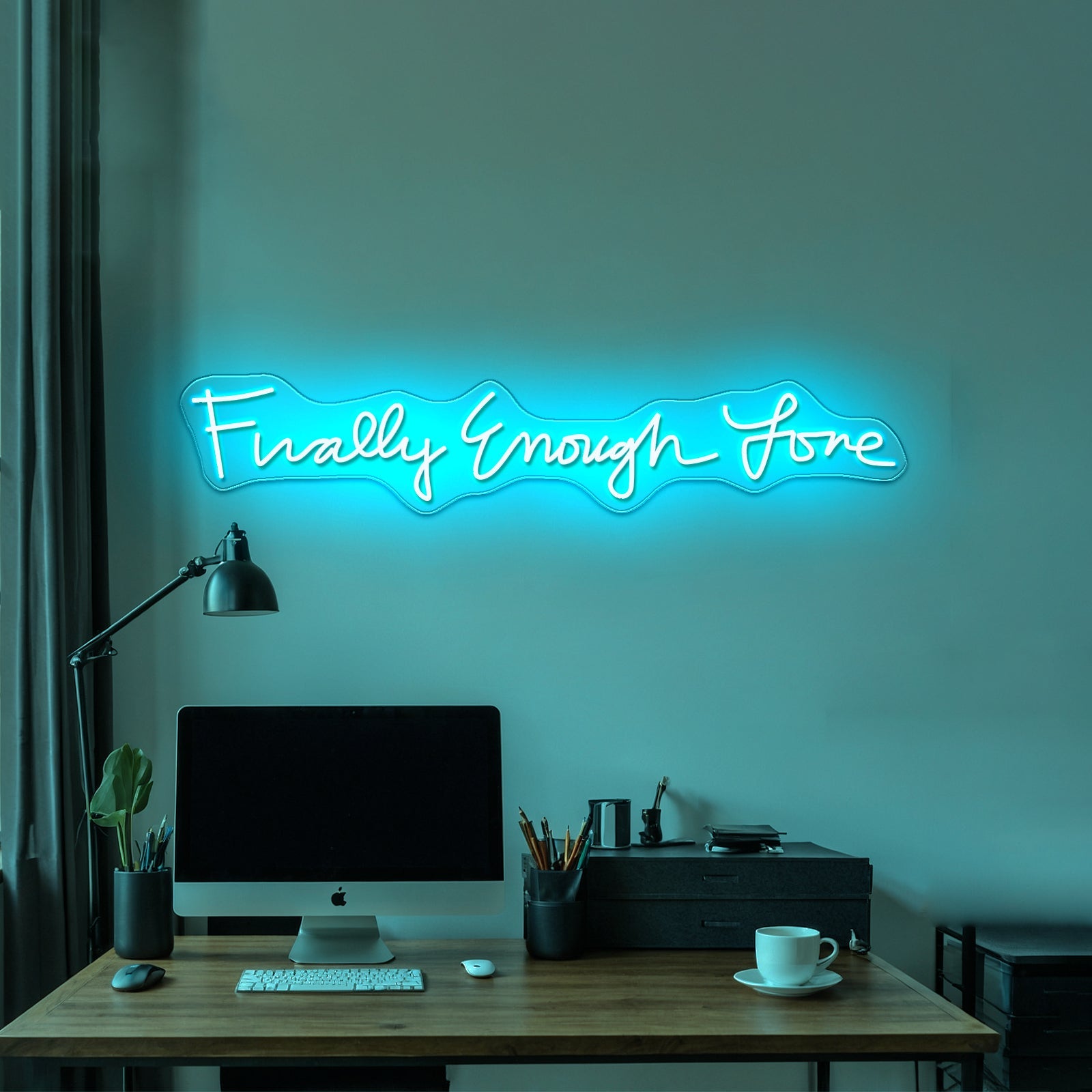 Finally Enough Love Led Light Sign - Shineneon