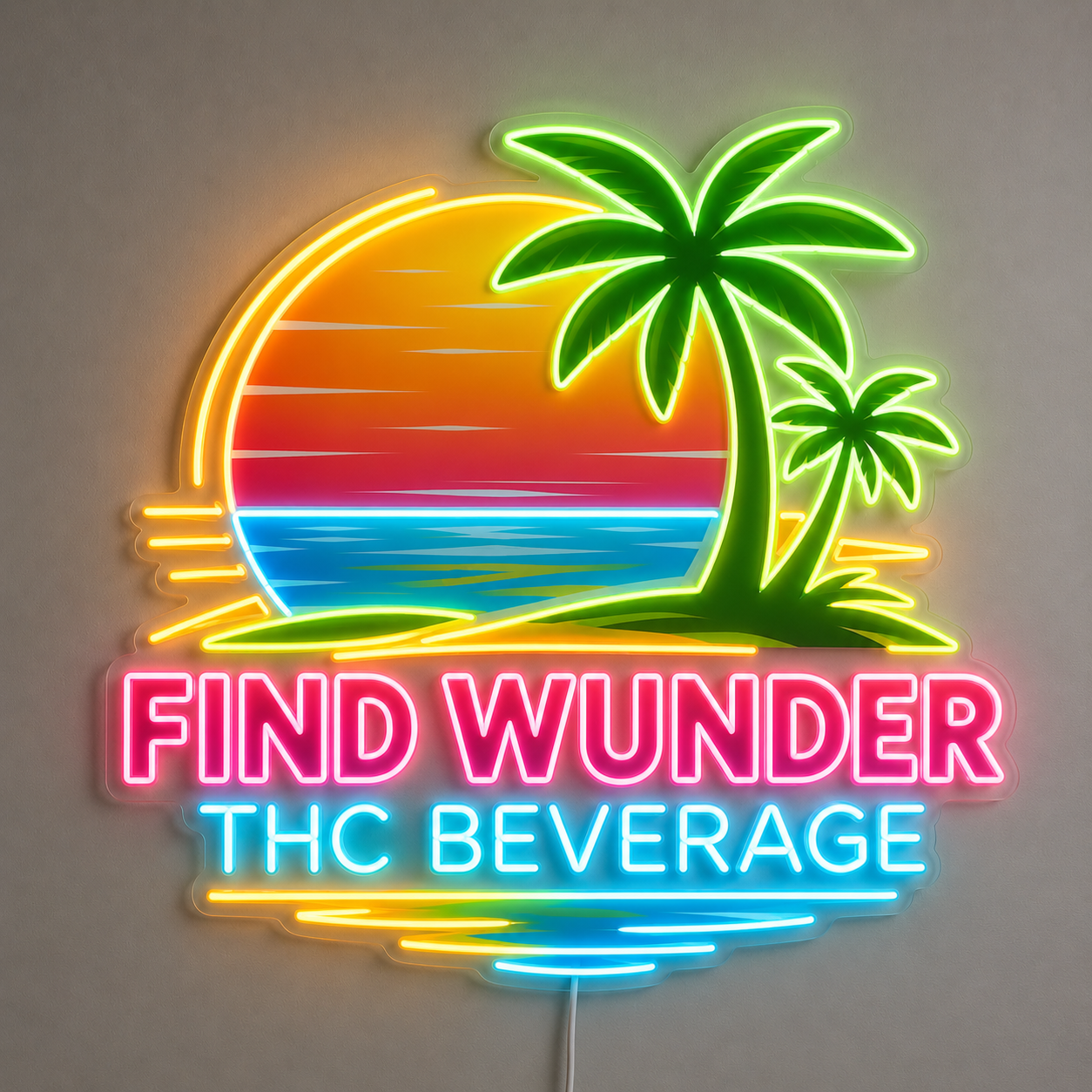 Find Wunder THC Custom Led Neon Sign - Shineneon