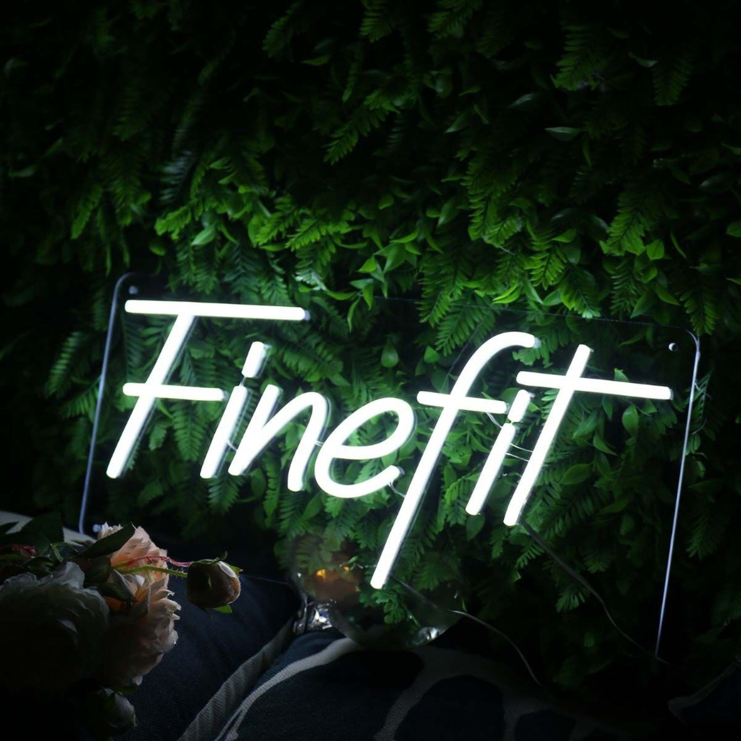 Finefit White Led Neon Sign - Shineneon
