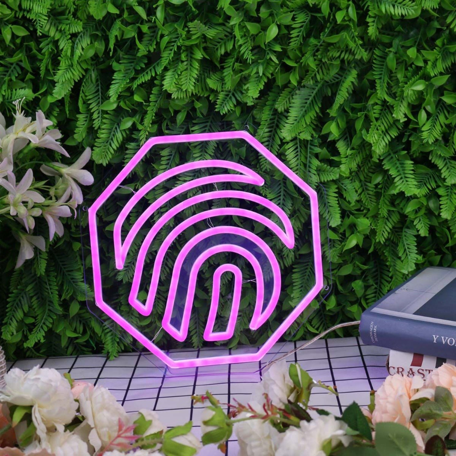 Fingerprint Purple Neon Sign | Shineneon