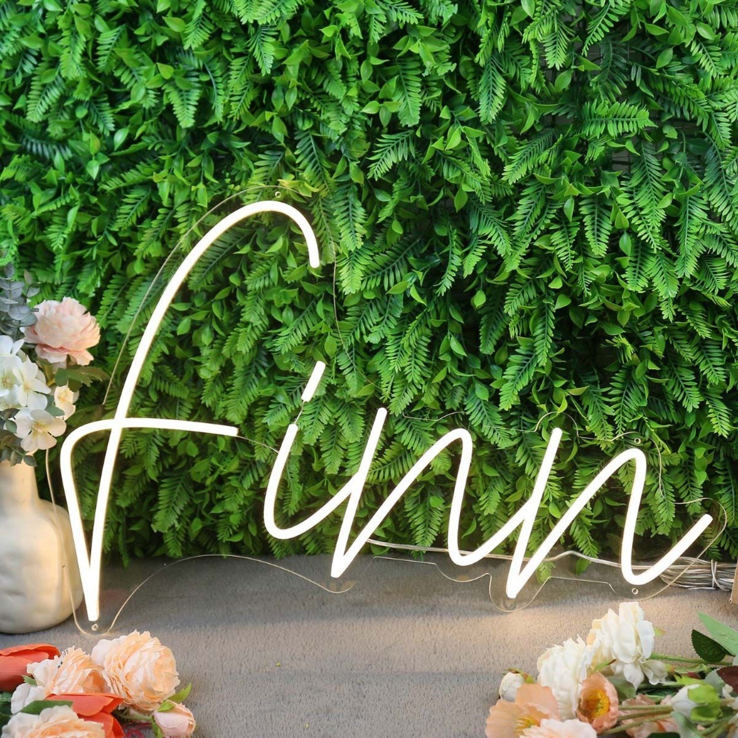 Finn Yellow Led Neon Sign - Shineneon