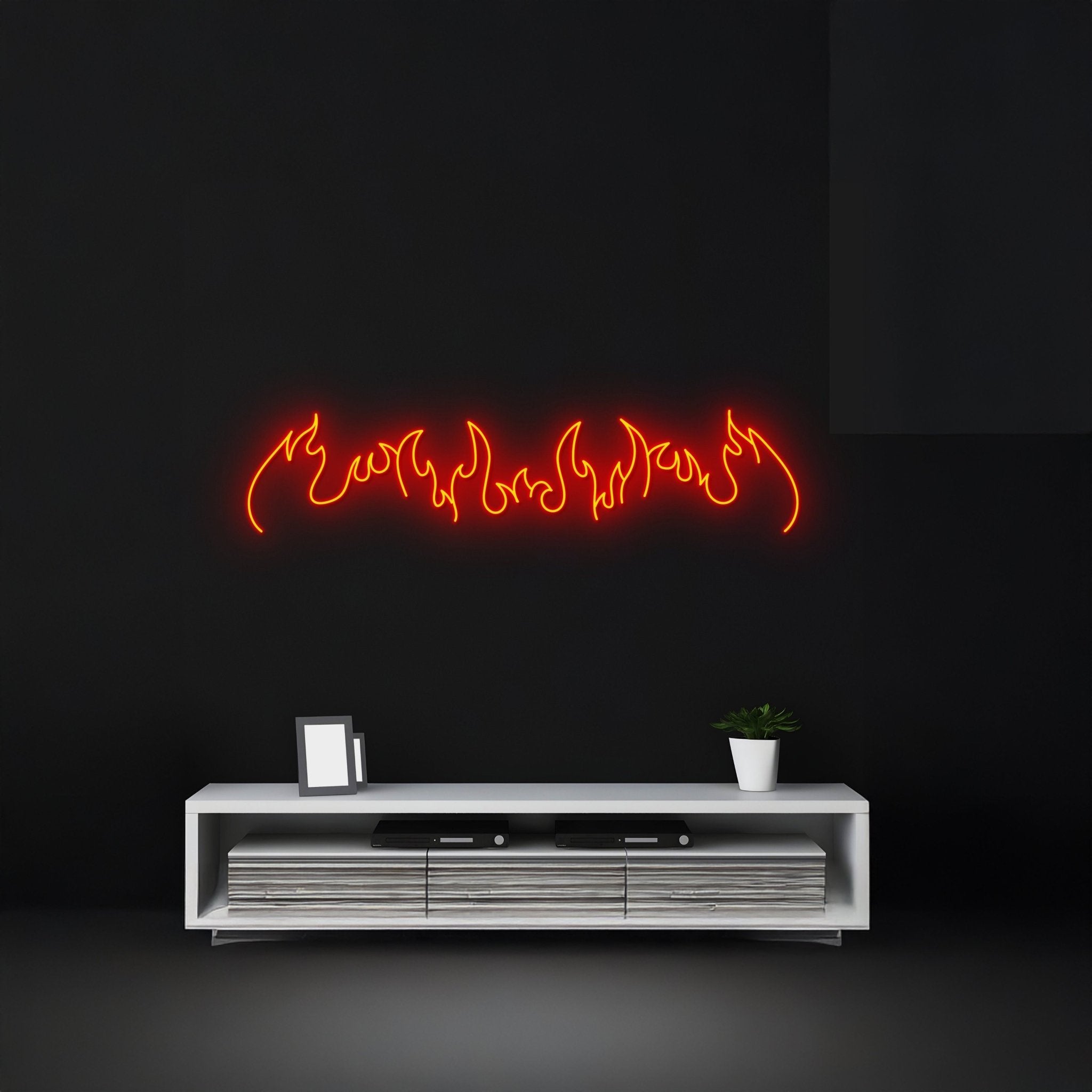 Fire Flame Fire Led Sign - Shineneon