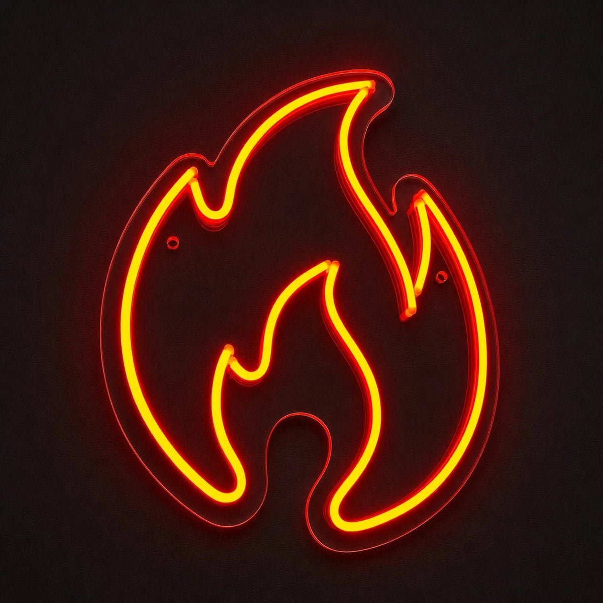 Fire Flame LED Neon Sign Man Cave Neon Sign - Shineneon