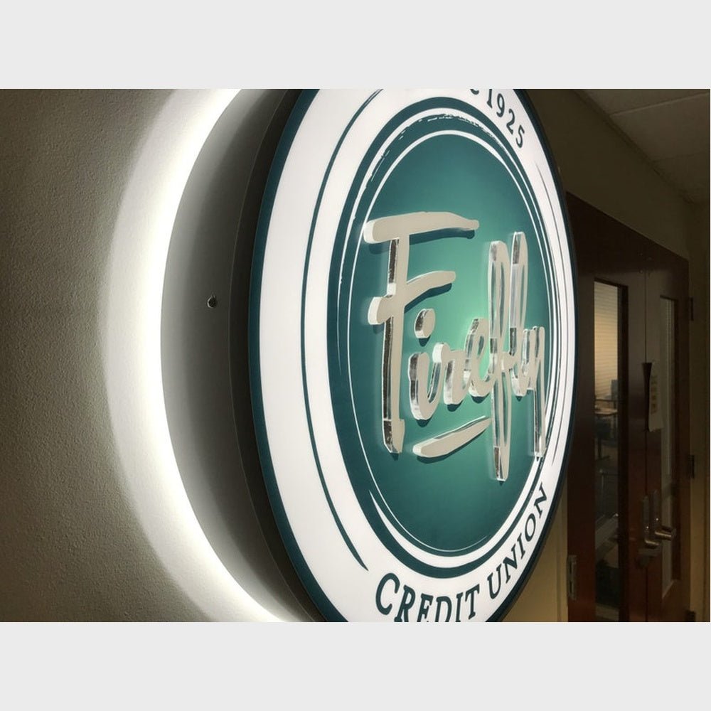 Fire Fly Acrylic Business Logo Sign - Shineneon