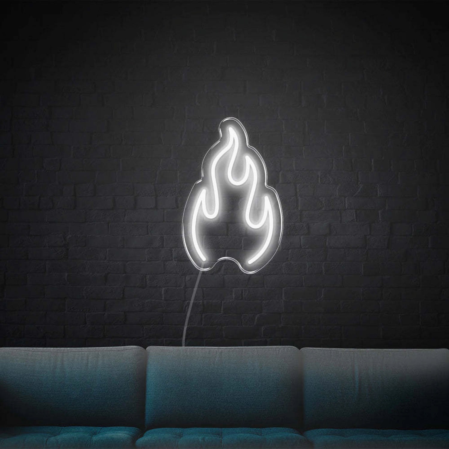 Fire Led Neon Sign Bedroom Wall Art - Shineneon