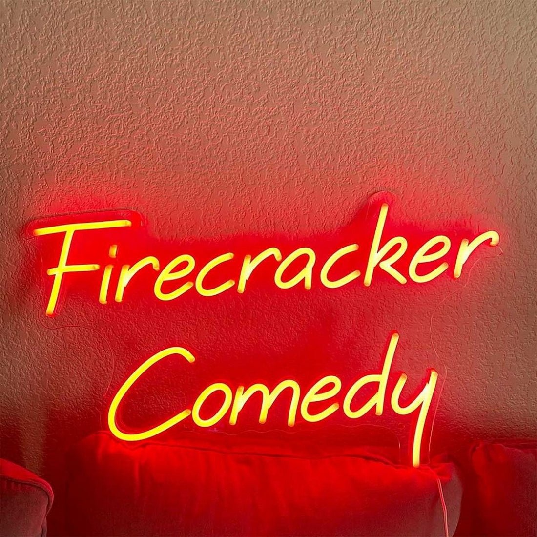 Firecracker Comedy Led Sign Business Neon Sign - Shineneon