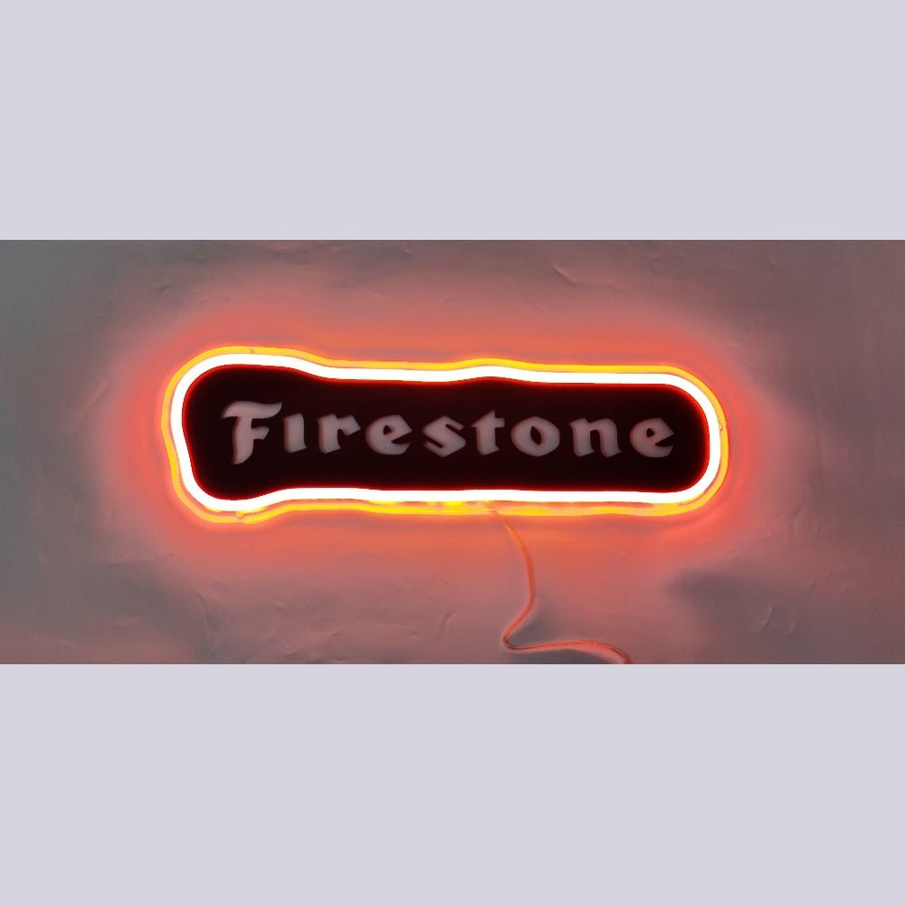 Firestone Tire Logo Neon Sign - Shineneon