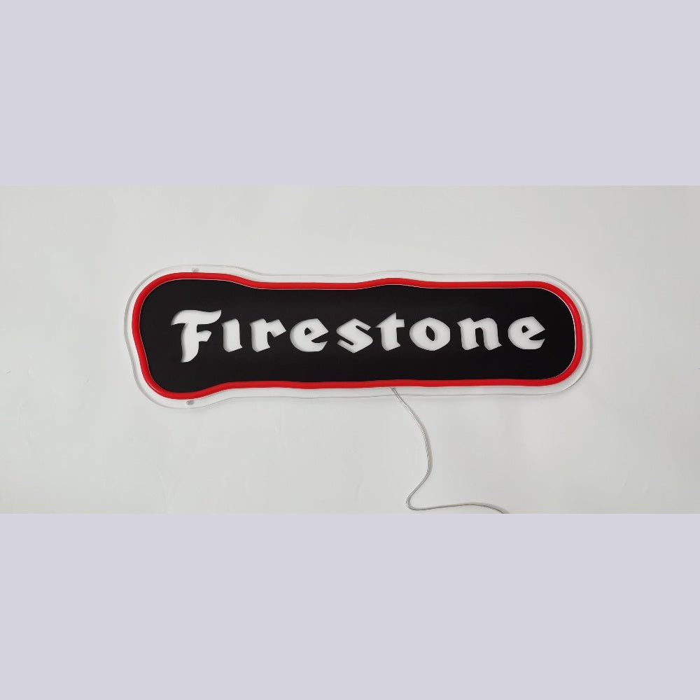Firestone Tire Logo Neon Sign - Shineneon
