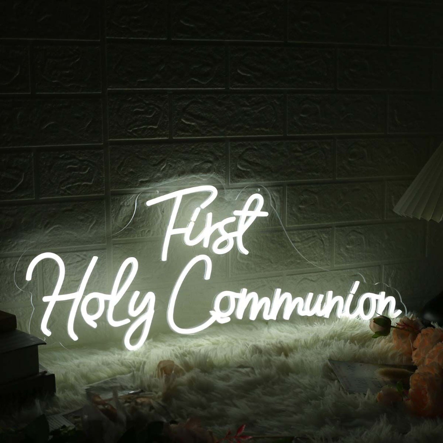 First Holy Communion White Neon Sign | Shineneon