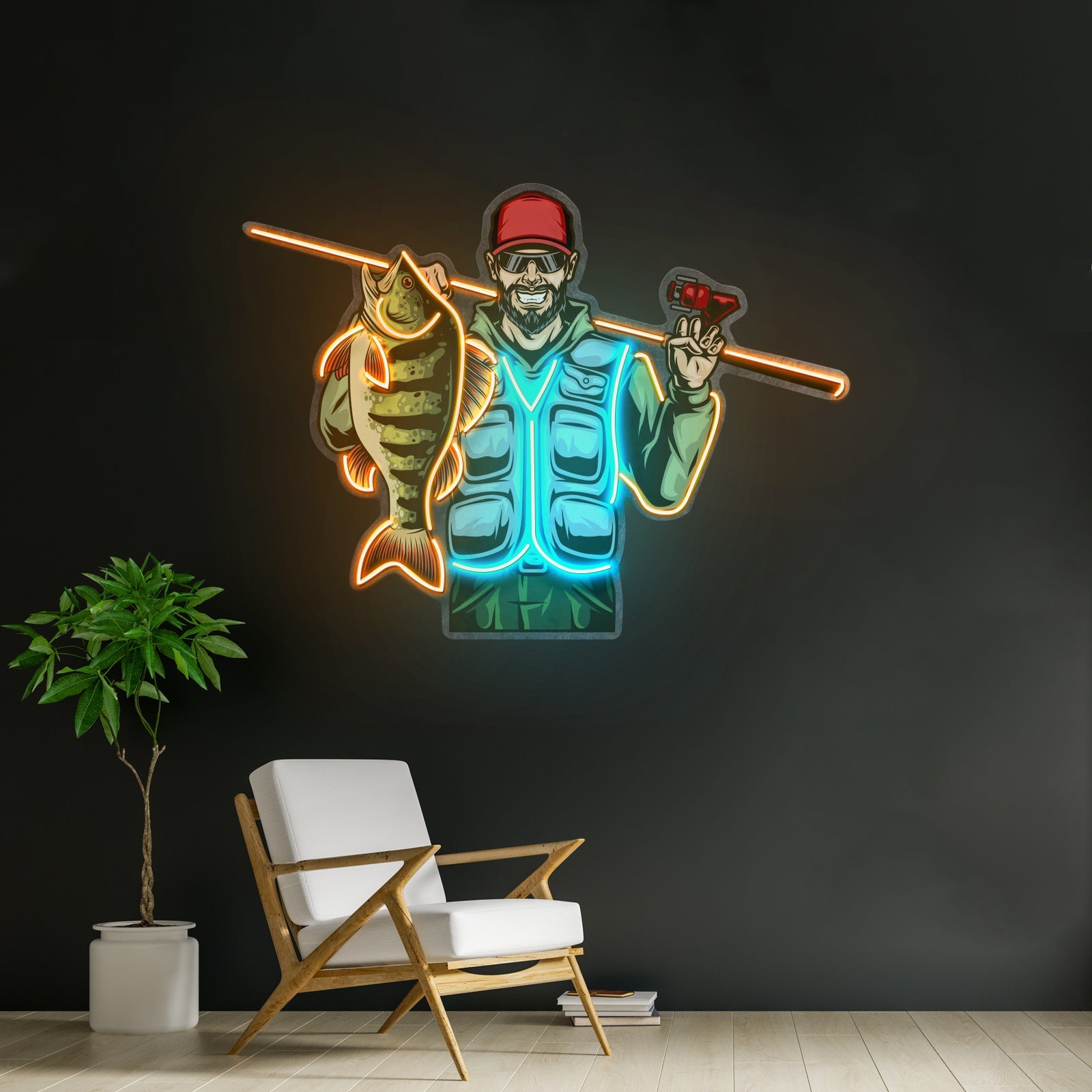 Fishing Is Fun Led Neon Sign Light Custom Led Signs - Shineneon