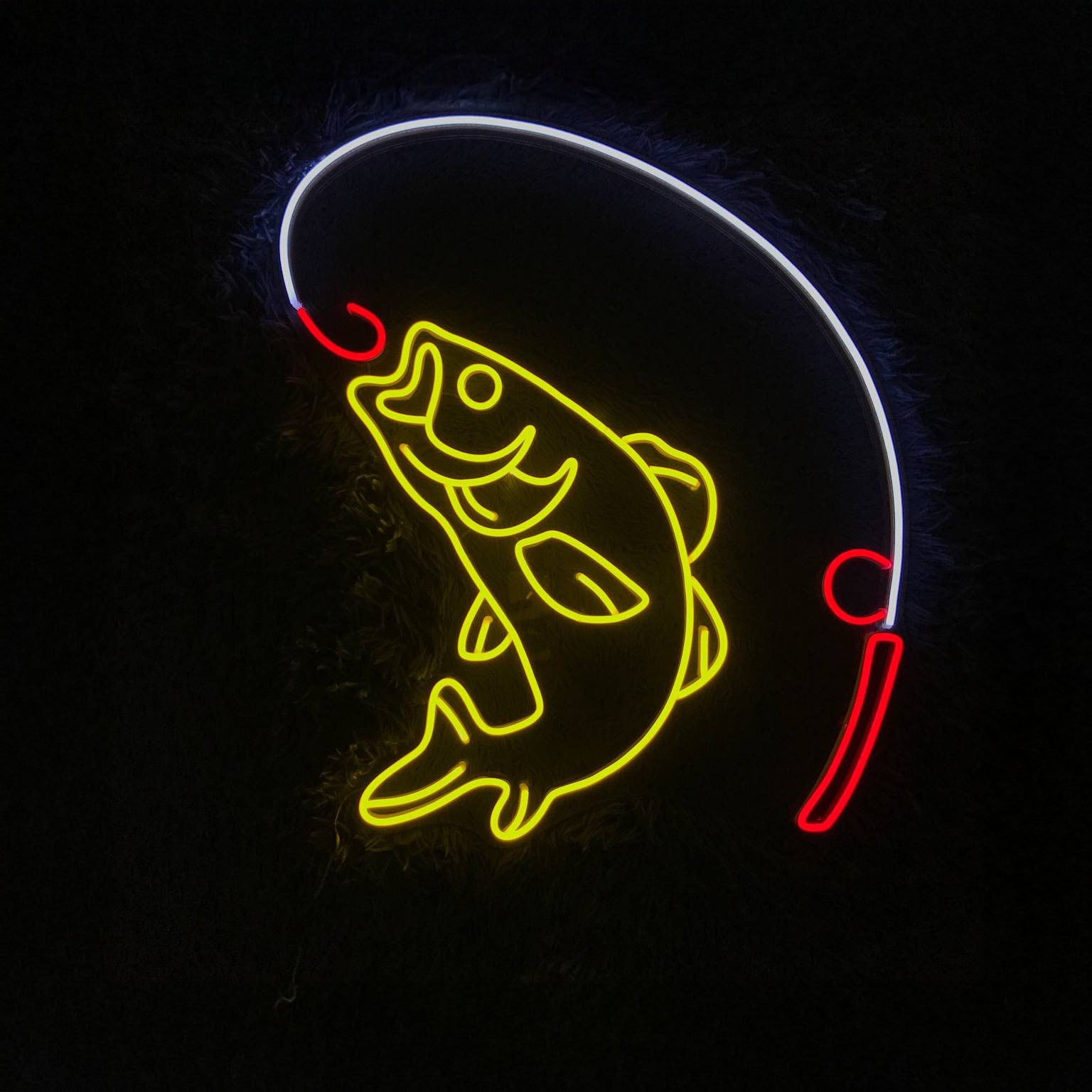 Fishing Neon Led Sign Wall Decor | Shineneon