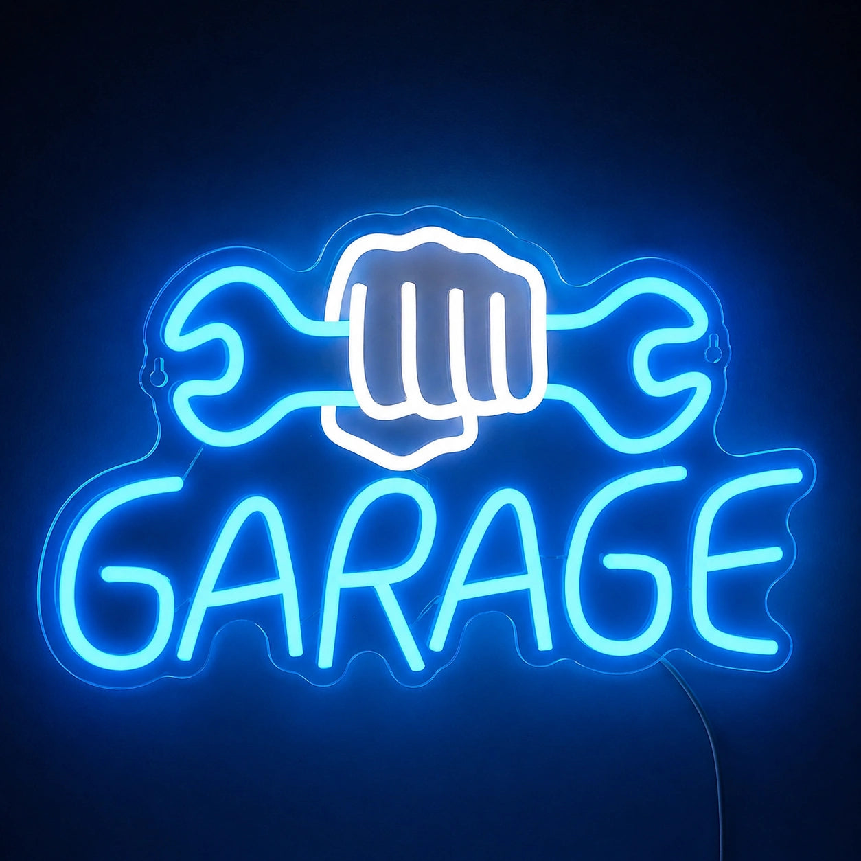 Fist Wrench Garage Neon Sign LED Neon Sign main product image