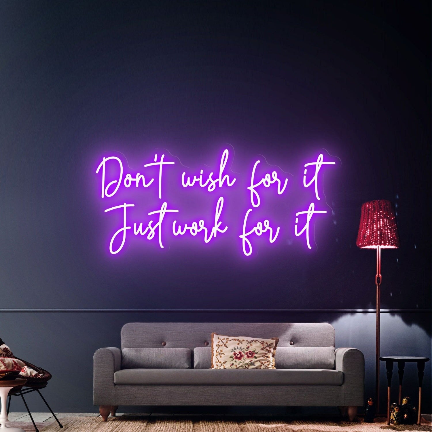 Fit Just Work Fit Led Neon Sign Led Light Sign - Shineneon