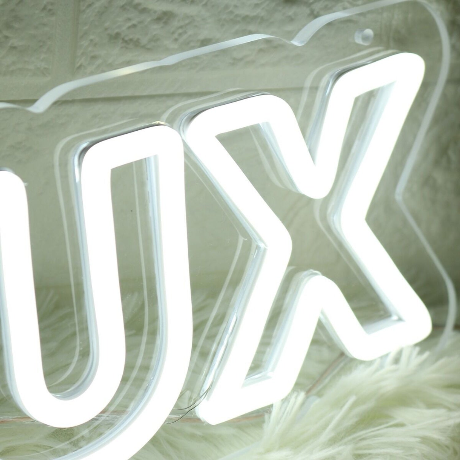 Fitlux White Led Neon Sign - Shineneon
