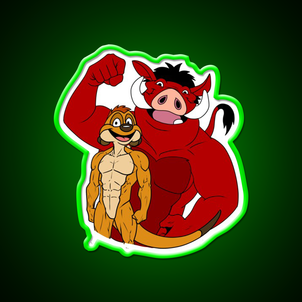 Fitness Bodybuilding Gainz Gains Power Gym Fitness Led Neon Sign Rgb Color