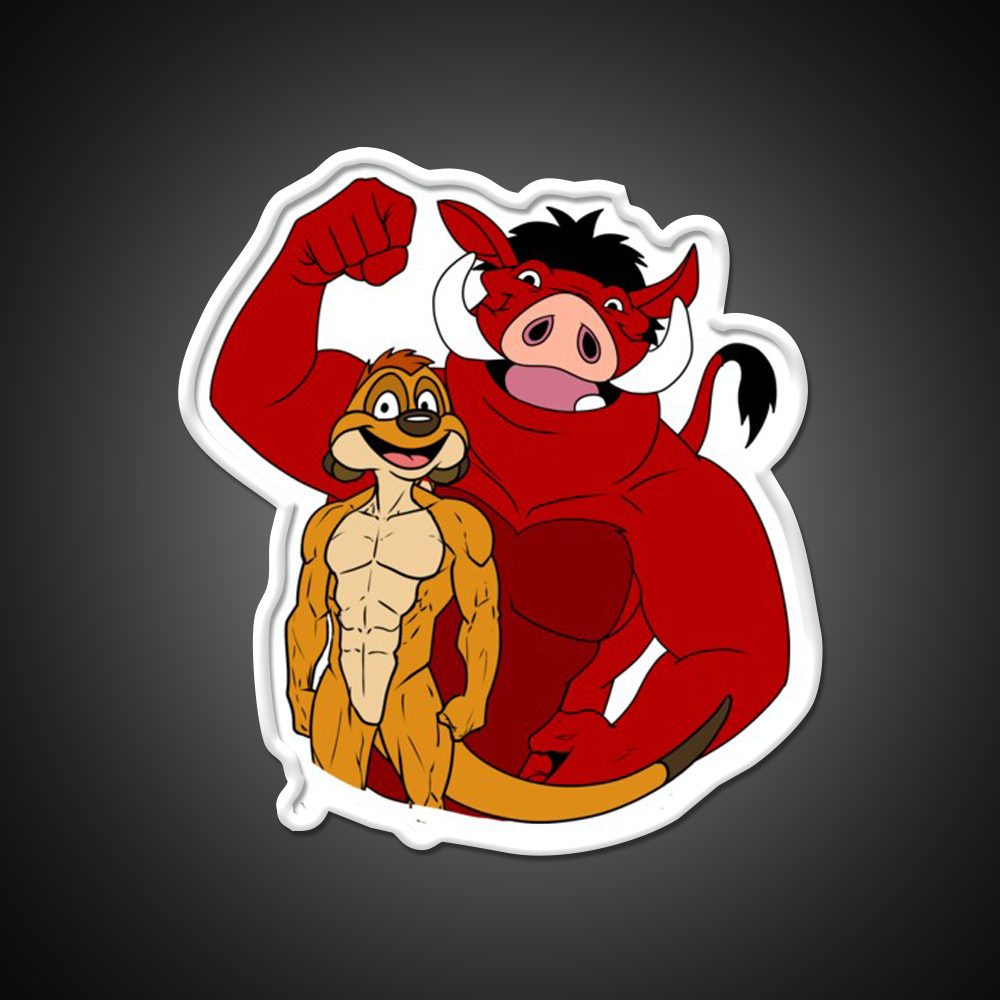 Fitness Bodybuilding Gainz Gains Power Gym Fitness Led Neon Sign Rgb Color