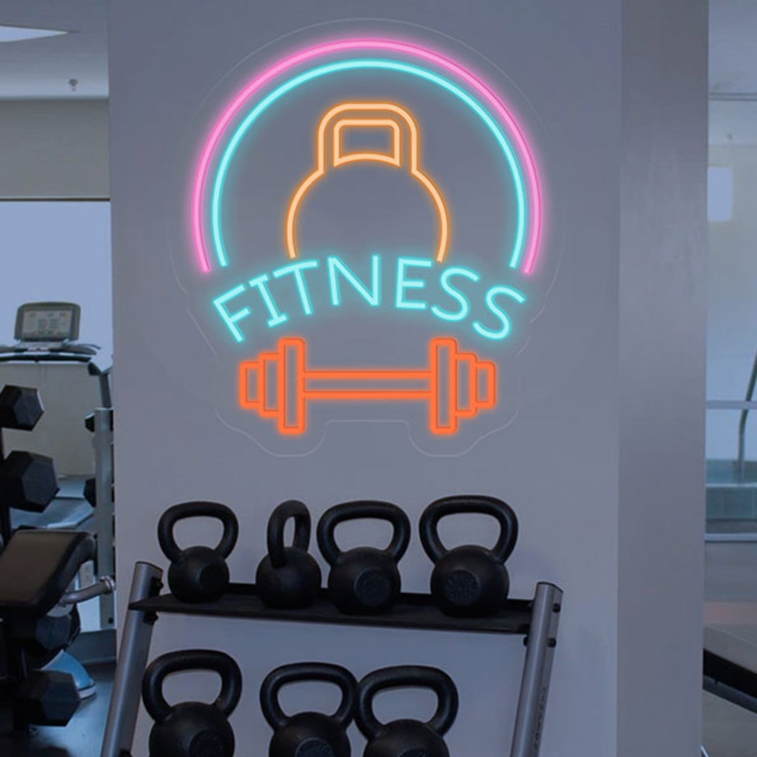 Fitness Neon Sign Wall Art Decor | Shineneon