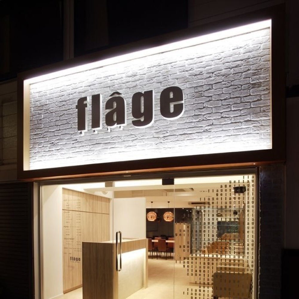 Flage 3D Backlit Channel Letters Led Light Sign - Shineneon