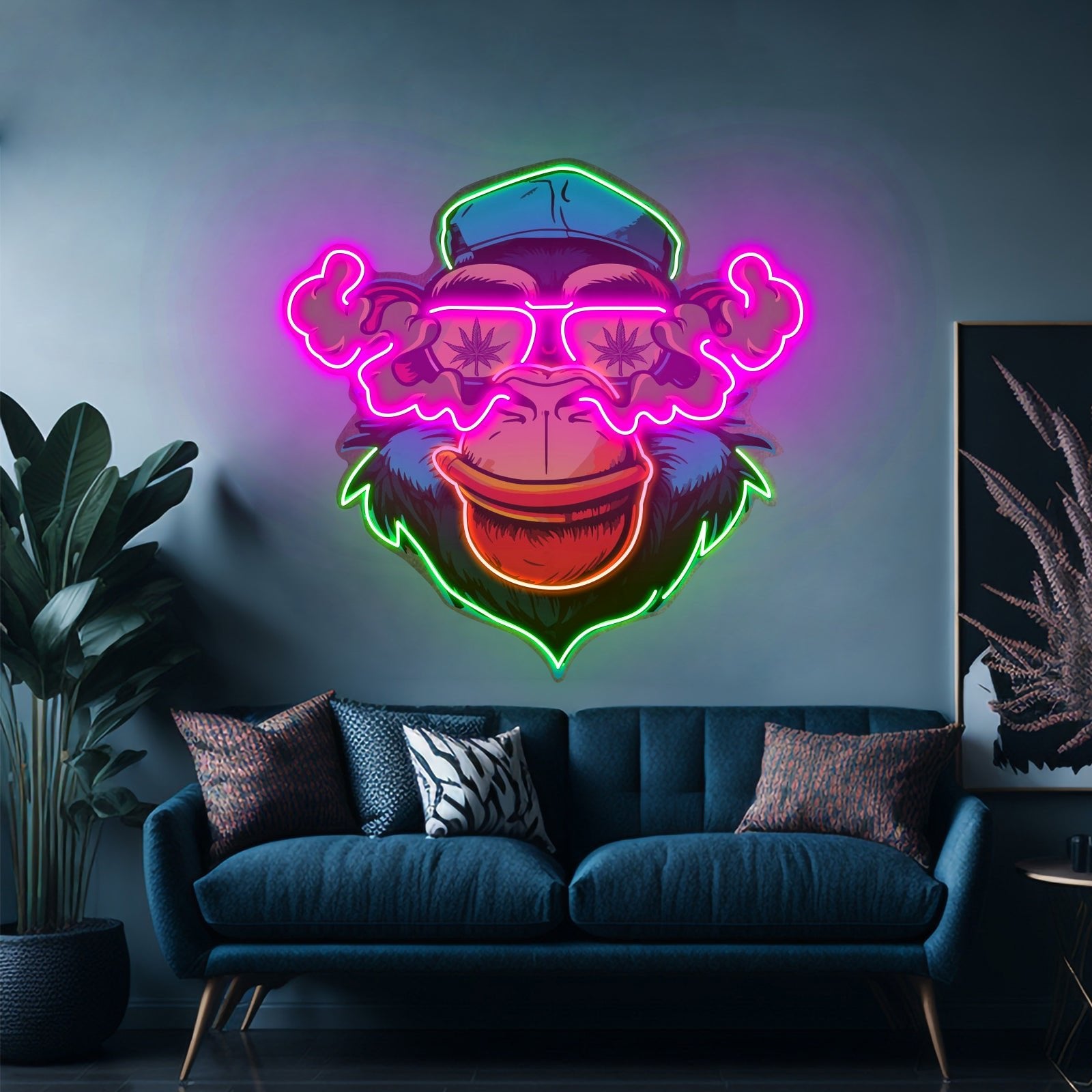 Flamboyant Monkey Led Neon Sign Light Custom Led Signs - Shineneon